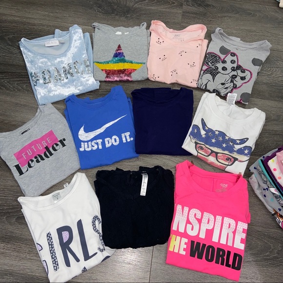 Lot of 30 Shirts Size 7-8 (Girl) - Picture 4 of 5